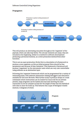 Illustration for article titled Software Controlled Organisms